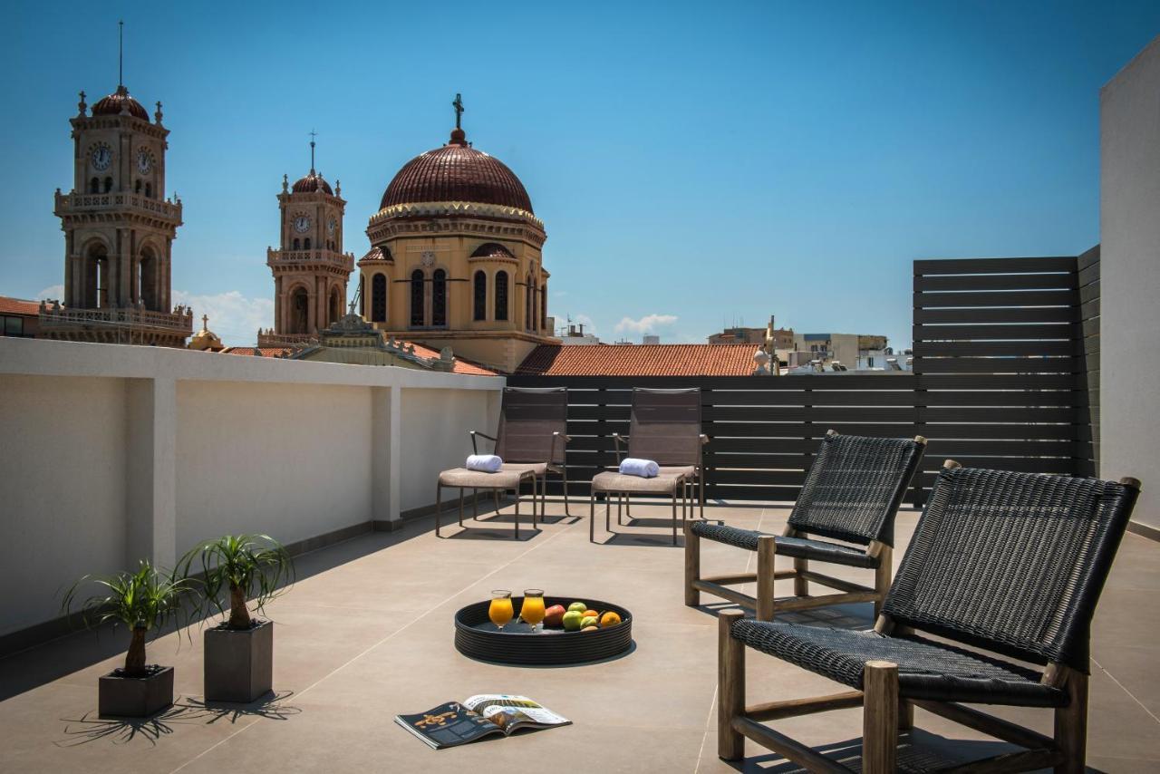 Metropole Urban Hotel Heraklion Exterior foto