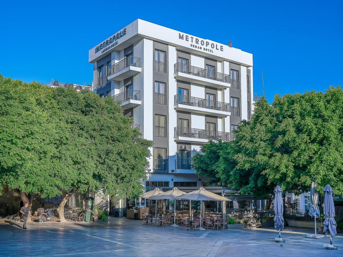 Metropole Urban Hotel Heraklion Exterior foto