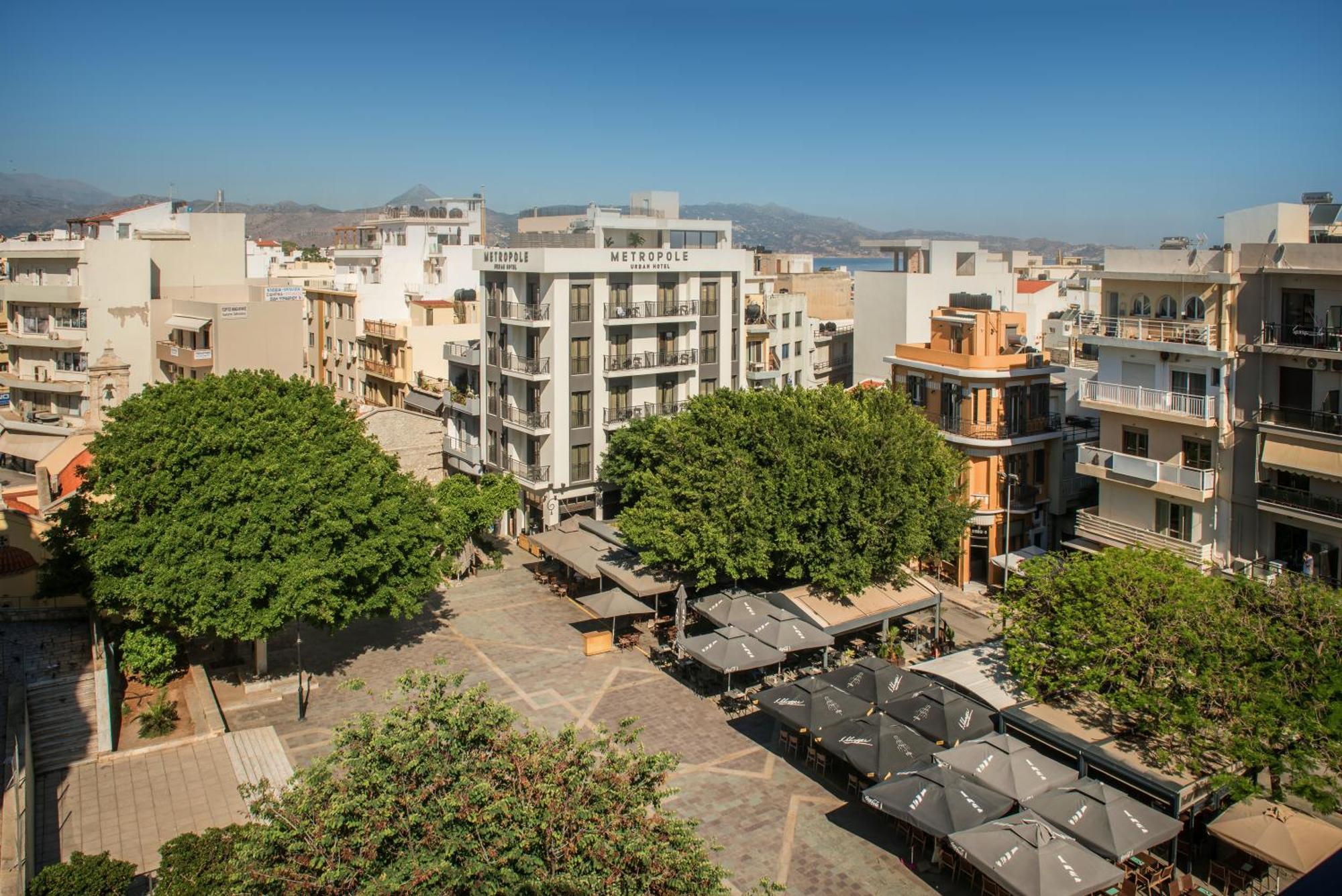 Metropole Urban Hotel Heraklion Exterior foto