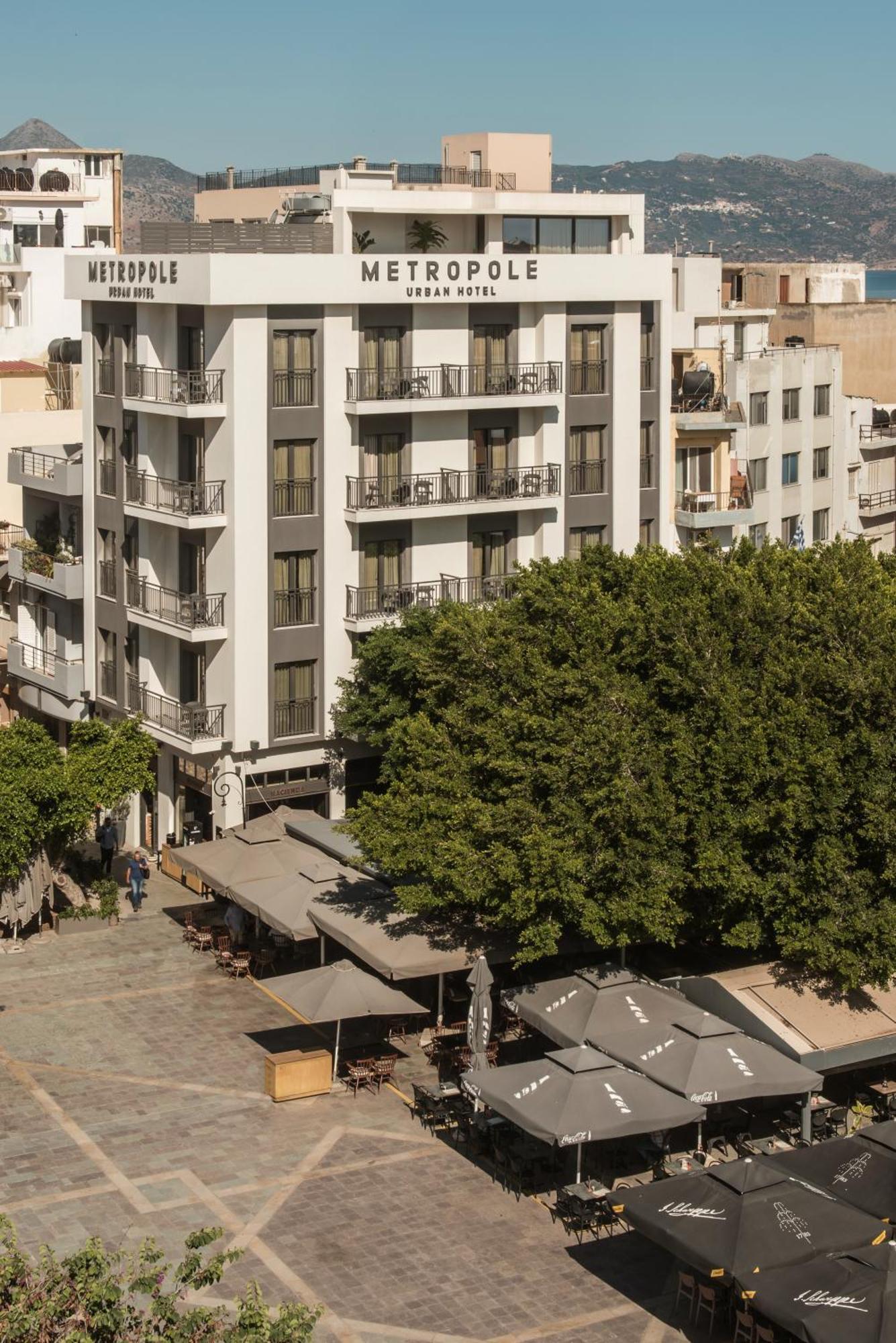 Metropole Urban Hotel Heraklion Exterior foto
